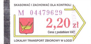 Bilet Łódź
