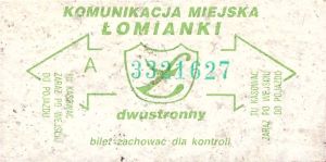 Bilet Łomianki