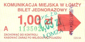 Bilet Łomża