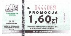 Bilet Lublin Promocja