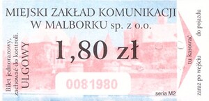 Bilet Malbork