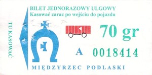 Bilet Międzyrzec Podlaski