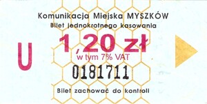 Bilet Myszków
