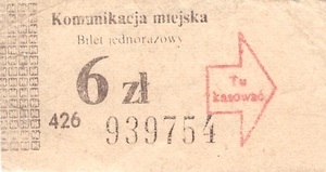 Bilet Ogólnopolski 6