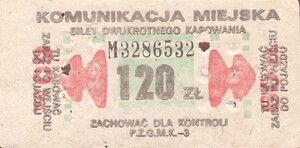 Bilet Ogólnopolski 120