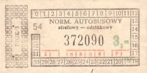 Bilet ogolnopolski 3 54