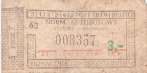 Bilet ogolnopolski 3 63