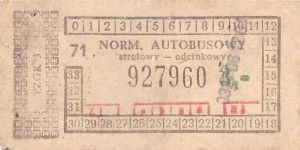 Bilet ogolnopolski 3 71