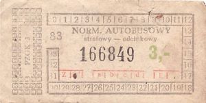 Bilet ogolnopolski 3 83