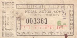 Bilet Ogólnopolski 6