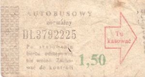 Bilet ogolnopolski DL