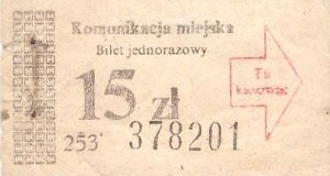 Bilet Ogólnopolski 15