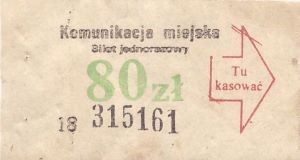 Bilety Ogólnopolskie 80