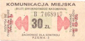 Bilet Ogólnopolski 30