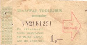 Bilet Ogólnopolski 1