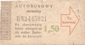 Bilet ogolnopolski DM