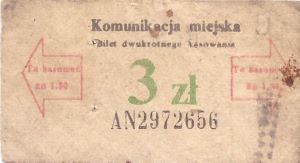 Bilety Ogólnopolskie 3