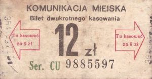 Bilet Ogólnopolski 12