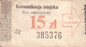 Bilety Ogólnopolskie 15