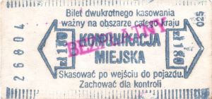 Bilety Ogólnopolskie