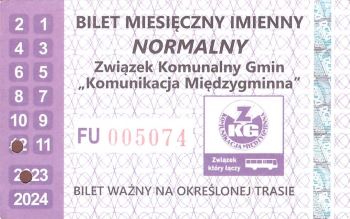 Bilet Olkusz 12,2023