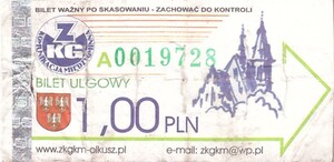 Bilet Olkusz 1,00