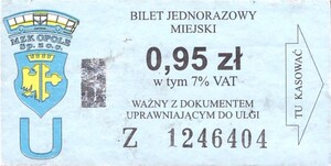 Bilet Opole