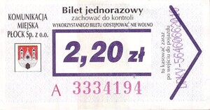 Bilet Płock