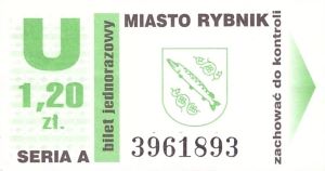 Bilet Rybnik 1,20