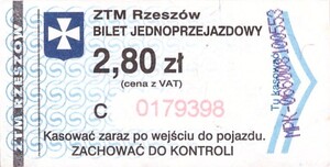 Bilet Rzeszów
