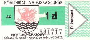 Bilet Słupsk 1
