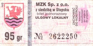 Bilet Słupsk 95