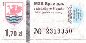 Bilet Słupsk 1,70