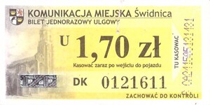 Bilet Świdnica 1,70