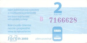 Bilet Szczecin 2