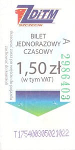 Bilet Szczecin 1,50