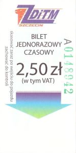 Bilet Szczecin 2,50