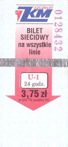 Bilet Szczecin 3,75