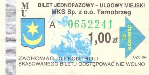 Bilet Tarnobrzeg 1,00