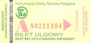 Bilet Tarnowo Podgórne