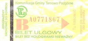 Bilet Tarnowo Podgórne