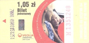 Bilet Tczew 1,05