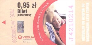 Bilet Tczew 0,95