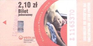 Bilet Tczew 2,10
