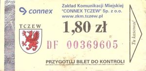 Bilet Tczew 1,80
