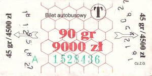 Bilet Tychy 90/9000