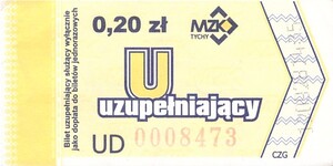 Bilet Tychy 0,20