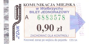 Bilet Wałbrzych