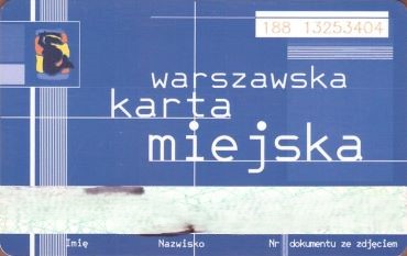 Bilet Warszawa 