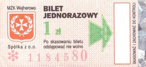 Bilet Wejherowo 1